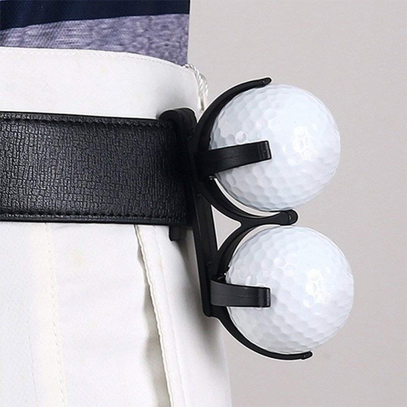 New Golf clip Golf Ball Holder Clip Organizer Golfer Golfing Sporting Training Tool Accessory