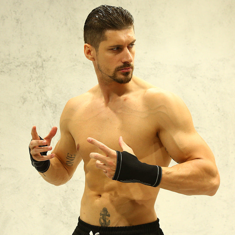 Warm Stretch Knitted Nylon Palm Protector Wrist Sporting Goods Sports Protector